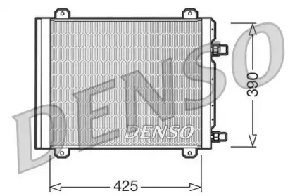 DCN23004 DENSO Конденсатор, кондиционер DCN23004 DENSO Конденсатор, кондиционер