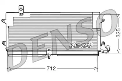 DCN32004 DENSO Конденсатор, кондиционер DCN32004 DENSO Конденсатор, кондиционер