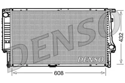 DRM05061 DENSO Радиатор, охлаждение двигателя DRM05061 DENSO Радиатор, охлаждение двигателя