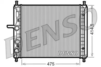 DRM09034 DENSO Радиатор, охлаждение двигателя DRM09034 DENSO Радиатор, охлаждение двигателя