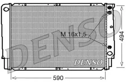 DRM33053 DENSO Радиатор, охлаждение двигателя DRM33053 DENSO Радиатор, охлаждение двигателя