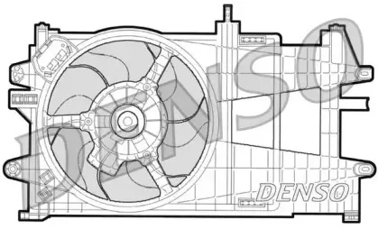 DER09033 DENSO Вентилятор, охлаждение двигателя DER09033 DENSO Вентилятор, охлаждение двигателя