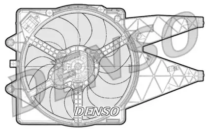 DER09091 DENSO Вентилятор, охлаждение двигателя DER09091 DENSO Вентилятор, охлаждение двигателя
