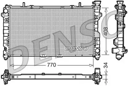 DRM06012 DENSO Радиатор, охлаждение двигателя DRM06012 DENSO Радиатор, охлаждение двигателя