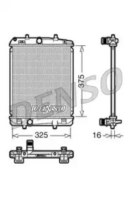 DRM50040 DENSO Радиатор, охлаждение двигателя DRM50040 DENSO Радиатор, охлаждение двигателя
