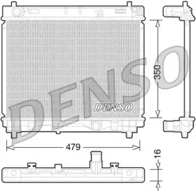DRM50059 DENSO Радиатор, охлаждение двигателя DRM50059 DENSO Радиатор, охлаждение двигателя