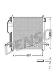 DCN45001 DENSO Конденсатор, кондиционер DCN45001 DENSO Конденсатор, кондиционер