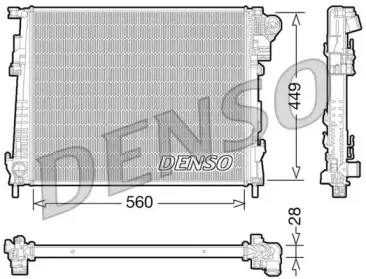 DRM23094 DENSO Радиатор, охлаждение двигателя DRM23094 DENSO Радиатор, охлаждение двигателя