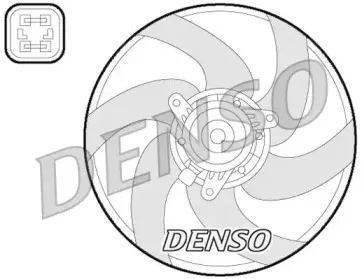 DER21022 DENSO Вентилятор, охлаждение двигателя DER21022 DENSO Вентилятор, охлаждение двигателя