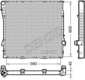 DRM05112 DENSO Радиатор, охлаждение двигателя DRM05112 DENSO Радиатор, охлаждение двигателя