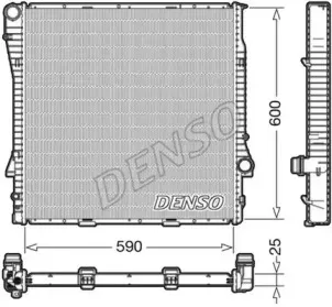 DRM05113 DENSO Радиатор, охлаждение двигателя DRM05113 DENSO Радиатор, охлаждение двигателя