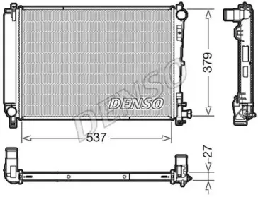 DRM06003 DENSO Радиатор, охлаждение двигателя DRM06003 DENSO Радиатор, охлаждение двигателя