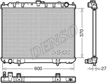 DRM46039 DENSO Радиатор, охлаждение двигателя DRM46039 DENSO Радиатор, охлаждение двигателя