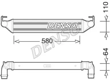 DIT06002 DENSO Интеркулер DIT06002 DENSO Интеркулер