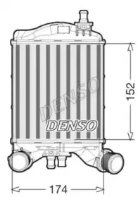 DIT09111 DENSO Интеркулер DIT09111 DENSO Интеркулер