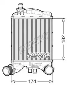 DIT09112 DENSO Интеркулер DIT09112 DENSO Интеркулер