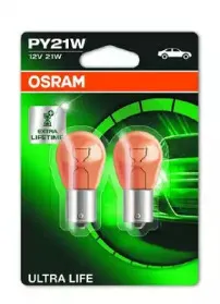 7507ULT-02B OSRAM Лампа накаливания, фонарь указателя поворота 7507ULT-02B OSRAM Лампа накаливания, фонарь указателя поворота