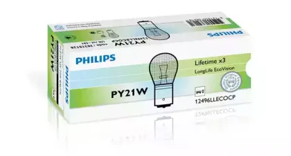 12496LLECOCP PHILIPS Лампа накаливания, фонарь указателя поворота 12496LLECOCP PHILIPS Лампа накаливания, фонарь указателя поворота