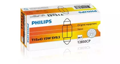 12850CP PHILIPS Лампа накаливания, oсвещение салона 12850CP PHILIPS Лампа накаливания, oсвещение салона