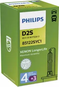 85122SYC1 PHILIPS Лампа накаливания, фара дальнего света 85122SYC1 PHILIPS Лампа накаливания, фара дальнего света