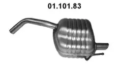 01.101.83 EBERSPÄCHER Глушитель выхлопных газов конечный 01.101.83 EBERSPÄCHER Глушитель выхлопных газов конечный