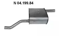 04.199.84 EBERSPÄCHER Глушитель выхлопных газов конечный 04.199.84 EBERSPÄCHER Глушитель выхлопных газов конечный