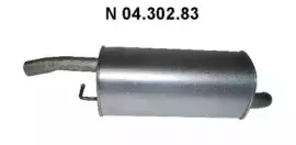 04.302.83 EBERSPÄCHER Глушитель выхлопных газов конечный 04.302.83 EBERSPÄCHER Глушитель выхлопных газов конечный