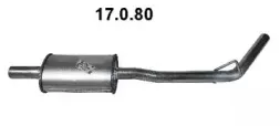 17.0.80 EBERSPÄCHER Предглушитель выхлопных газов 17.0.80 EBERSPÄCHER Предглушитель выхлопных газов