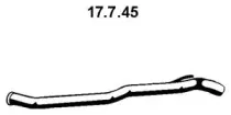 17.7.45 EBERSPÄCHER Труба выхлопного газа 17.7.45 EBERSPÄCHER Труба выхлопного газа