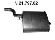 21.797.82 EBERSPÄCHER Глушитель выхлопных газов конечный 21.797.82 EBERSPÄCHER Глушитель выхлопных газов конечный