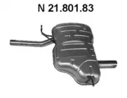21.801.83 EBERSPÄCHER Глушитель выхлопных газов конечный 21.801.83 EBERSPÄCHER Глушитель выхлопных газов конечный