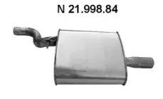 21.998.84 EBERSPÄCHER Глушитель выхлопных газов конечный 21.998.84 EBERSPÄCHER Глушитель выхлопных газов конечный