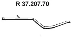 37.208.70 EBERSPÄCHER Труба выхлопного газа 37.208.70 EBERSPÄCHER Труба выхлопного газа