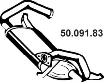 50.091.83 EBERSPÄCHER Глушитель выхлопных газов конечный 50.091.83 EBERSPÄCHER Глушитель выхлопных газов конечный