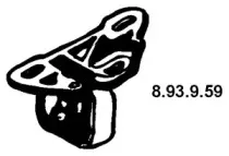 8.93.9.59 EBERSPÄCHER Кронштейн, глушитель 8.93.9.59 EBERSPÄCHER Кронштейн, глушитель