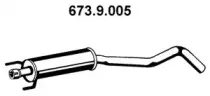 673.9.005 EBERSPÄCHER Средний глушитель выхлопных газов 673.9.005 EBERSPÄCHER Средний глушитель выхлопных газов