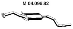 04.096.82 EBERSPÄCHER Средний глушитель выхлопных газов 04.096.82 EBERSPÄCHER Средний глушитель выхлопных газов