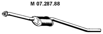 07.287.88 EBERSPÄCHER Средний глушитель выхлопных газов 07.287.88 EBERSPÄCHER Средний глушитель выхлопных газов