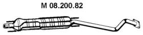 08.200.82 EBERSPÄCHER Средний глушитель выхлопных газов 08.200.82 EBERSPÄCHER Средний глушитель выхлопных газов