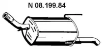 08.199.84 EBERSPÄCHER Глушитель выхлопных газов конечный 08.199.84 EBERSPÄCHER Глушитель выхлопных газов конечный