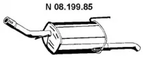08.199.85 EBERSPÄCHER Глушитель выхлопных газов конечный 08.199.85 EBERSPÄCHER Глушитель выхлопных газов конечный