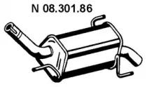 08.301.86 EBERSPÄCHER Глушитель выхлопных газов конечный 08.301.86 EBERSPÄCHER Глушитель выхлопных газов конечный