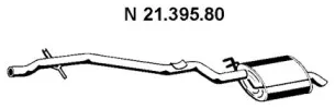 21.395.80 EBERSPÄCHER Глушитель выхлопных газов конечный 21.395.80 EBERSPÄCHER Глушитель выхлопных газов конечный