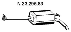 23.295.83 EBERSPÄCHER Глушитель выхлопных газов конечный 23.295.83 EBERSPÄCHER Глушитель выхлопных газов конечный