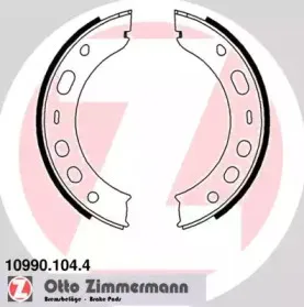 10990.104.4 ZIMMERMANN Комплект тормозных колодок, стояночная тормозная система 10990.104.4 ZIMMERMANN Комплект тормозных колодок, стояночная тормозная система