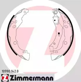 10990.142.0 ZIMMERMANN Комплект тормозных колодок 10990.142.0 ZIMMERMANN Комплект тормозных колодок