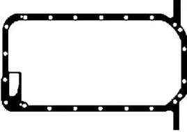 X54105-01 GLASER Прокладка, масляный поддон X54105-01 GLASER Прокладка, масляный поддон