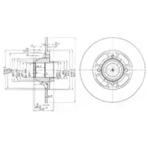 BG2638 DELPHI Тормозной диск BG2638 DELPHI Тормозной диск
