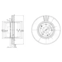 BG2675 DELPHI Тормозной диск BG2675 DELPHI Тормозной диск