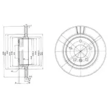 BG3530 DELPHI Тормозной диск BG3530 DELPHI Тормозной диск